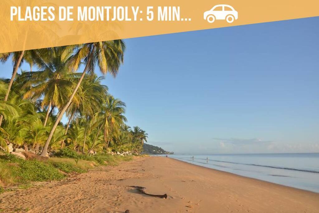 T2 Le Cosy, Au Coeur De Montjoly, Parking, Clim Remire-Montjoly Exterior foto